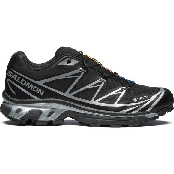 Salomon XT-6 Gore-Tex NEW Black/SilverSole Waterproof L47450600 Gender Inclusive - Picture 5 of 11